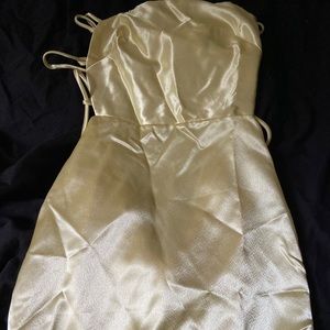 Lucy In The Sky Yellow BodyCon Dress